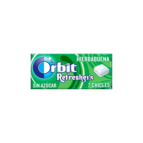 Orbit Refreshers Hierbabuena (16 ud)