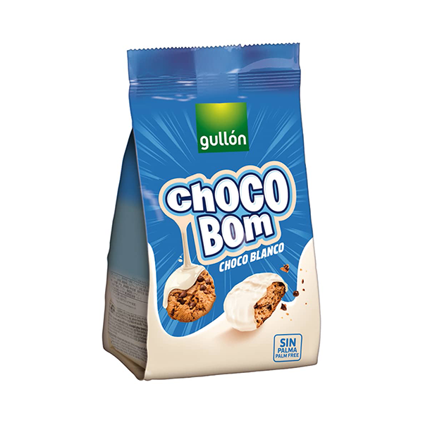 Muestra Chocobom Blanco 100 g Gullón