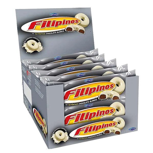 Filipinos Blancos 67 g (15 ud) Artiach