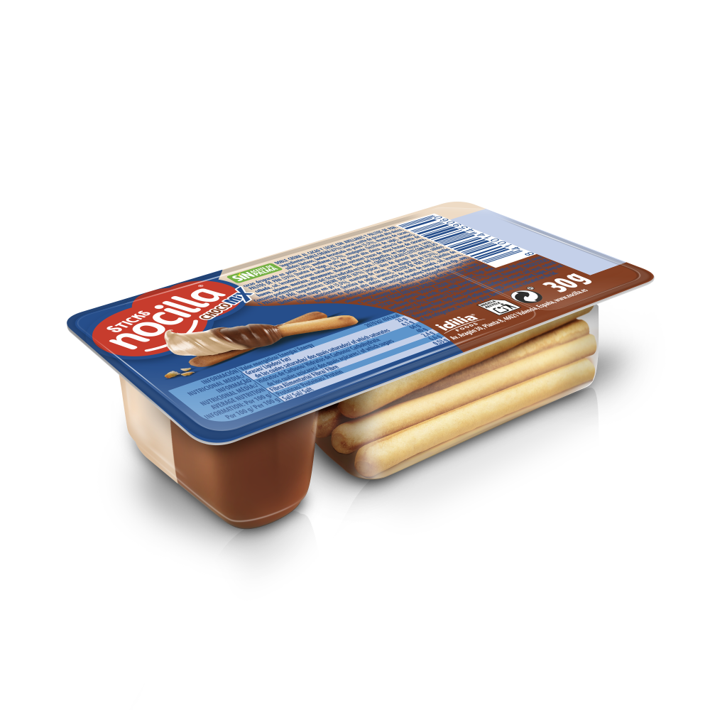 Nocilla Sticks Choco Leche 30g (24ud) Idilia