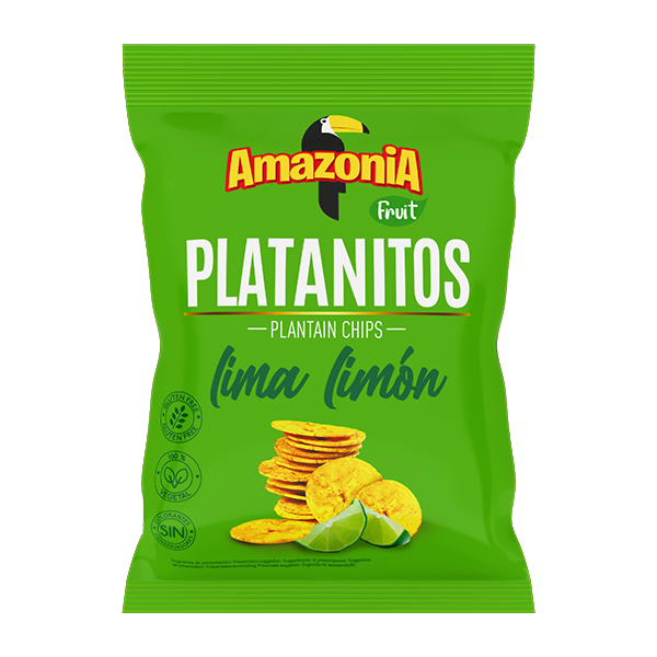 Platanitos Limón 75 g (15 ud) Amazonia