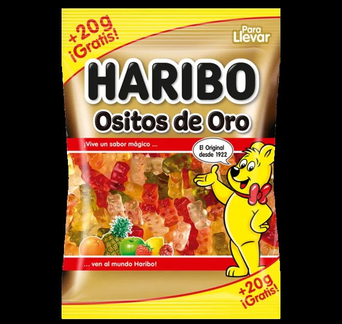 Ositos de Oro 120g (18ud) Haribo