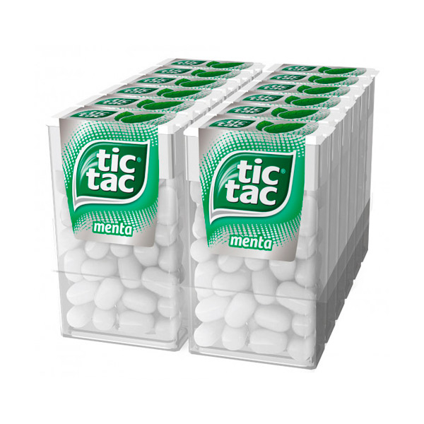 Tic Tac menta 18 g (12 ud)