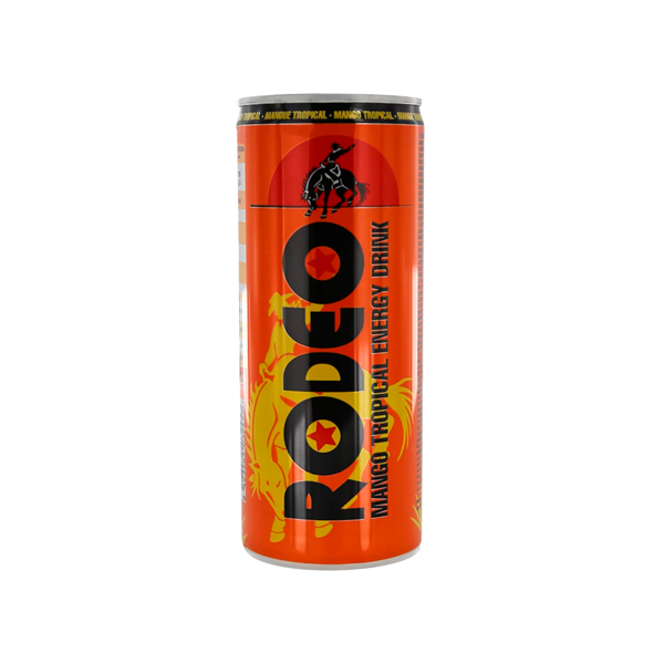 Rodeo Mango Energy Drink 250 ml (24 ud)