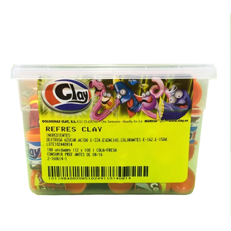 Refres 125u Golosinas Clay