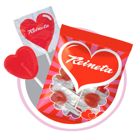 Piruletas Caja 100u Reineta