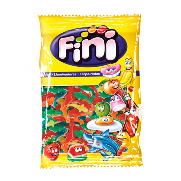 Tiburones brillo 250 ud Fini