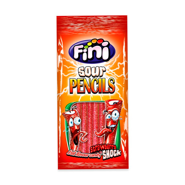 Sour Tubes rellenitos 90 g (12 ud)  Fini