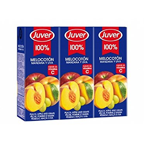 Zumo Juver Melocoton 3x200ml