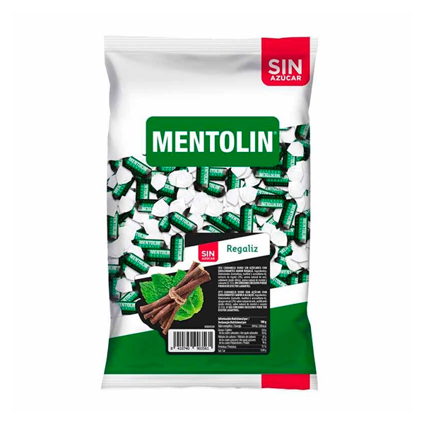 Mentolin regaliz s/a 1 kg Lacasa