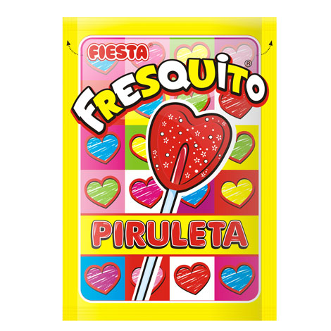 Fresquito Piruleta 40 Und C/8 Fiesta