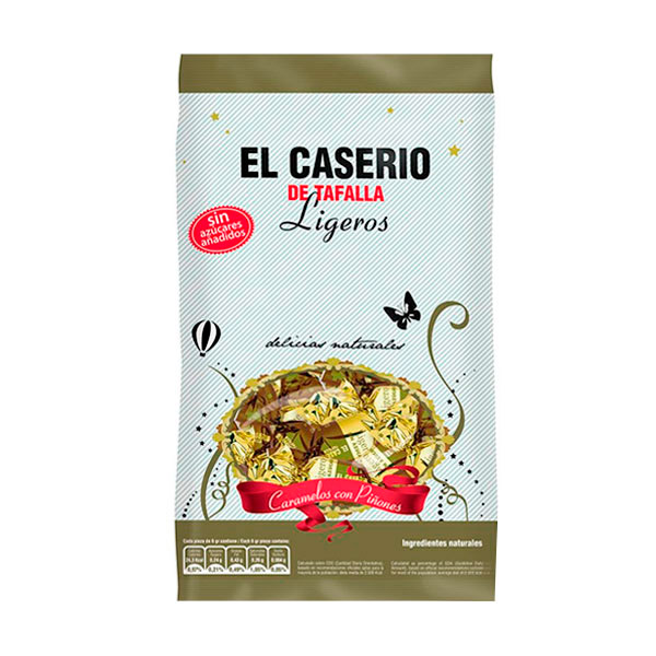 Caramelo Piñones ligero s/a 1 kg El Caserio