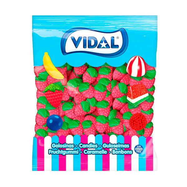 Fresas silvestres brillo 1 kg Vidal