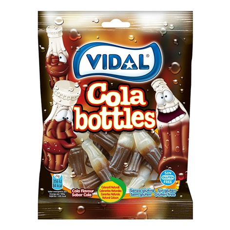 Botellas Cola  B-100grs Vidal