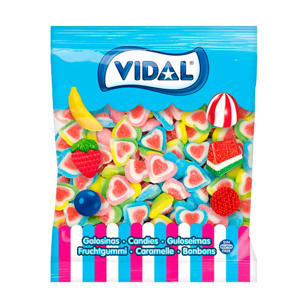 Corazones Surtidos 250 ud Vidal