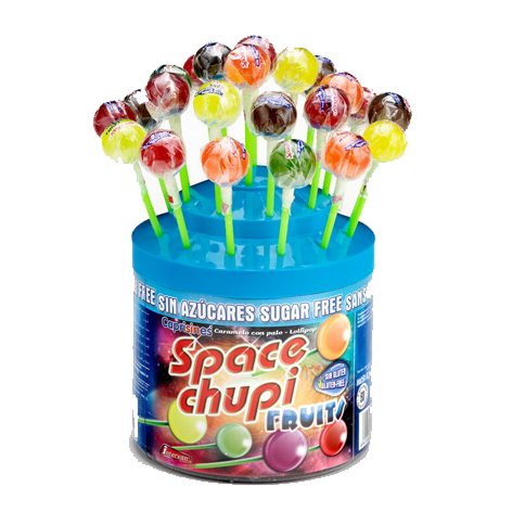 Space Chupi Fruits 100u Intervan
