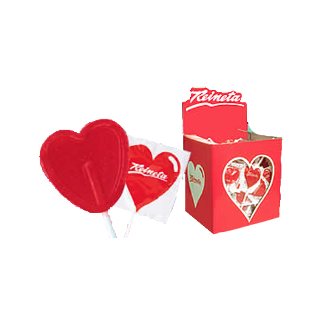 Piruletas Corazon 200u Reineta