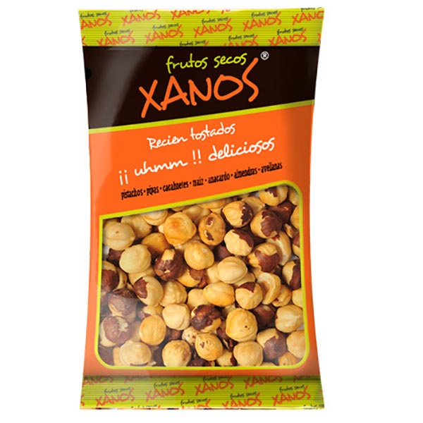 Avellana tostada 50 g (12 ud) Xanos