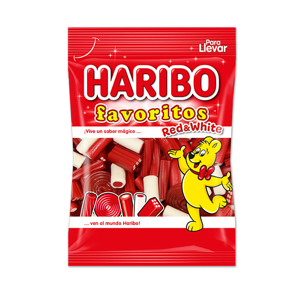 Favoritos Red & White 90 g (18 ud) Haribo
