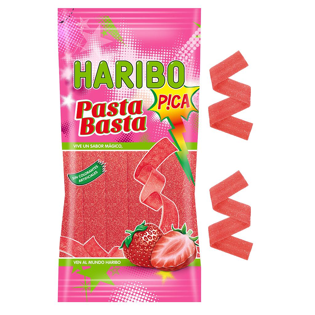 Flowpack Pasta Basta Fresa Pica 90g 18 Uds Haribo