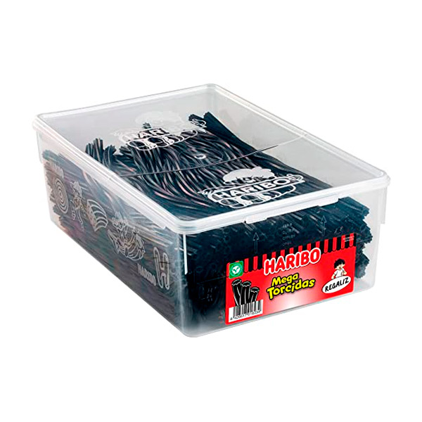 Mega Torcida negra 200 ud Haribo