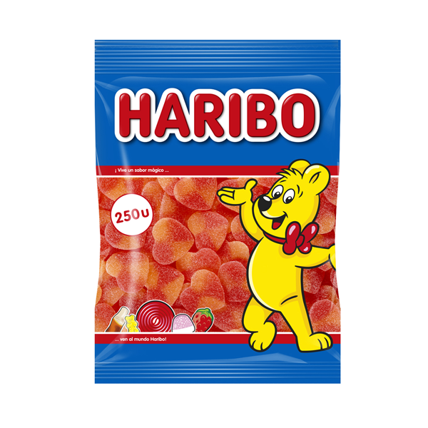 Melocotones Super B-250und Haribo