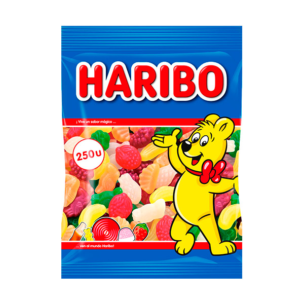Frutas tropicales super 250 ud Haribo