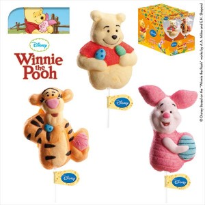 Piruletas Silueta Winnie The Pooh 12u Dekora