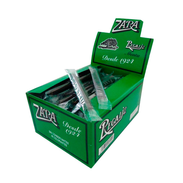 Regaliz Zara Menta 100 ud