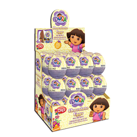 Huevos Sorpresa Dora 20gx36u Bip