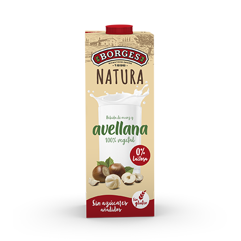 Borges Avellana Natura Bebida 1lx6bk