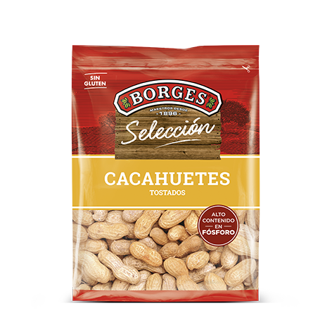Bg Cacahuete Cascara Tostados 350grx10fp