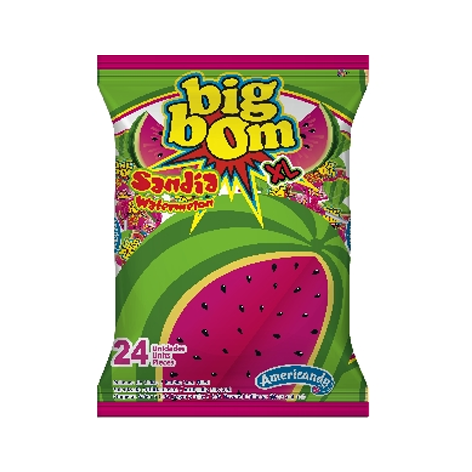 Big  Bom  Sandia Bolsa   (16 X 24) 18 Grs.