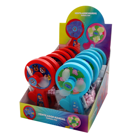 Ventilador Manual Redondo Paw + Peppa  6 X 12