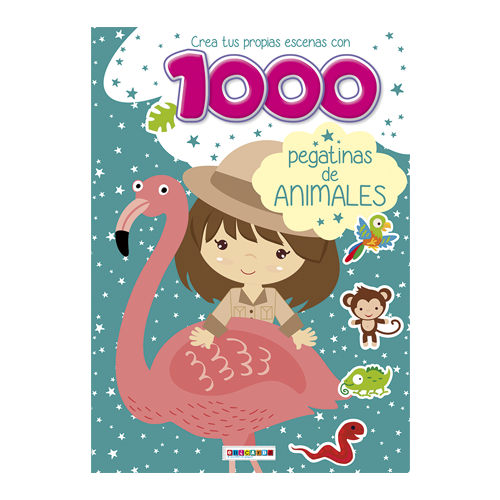 Libros De 1000 Pegatinas 10u