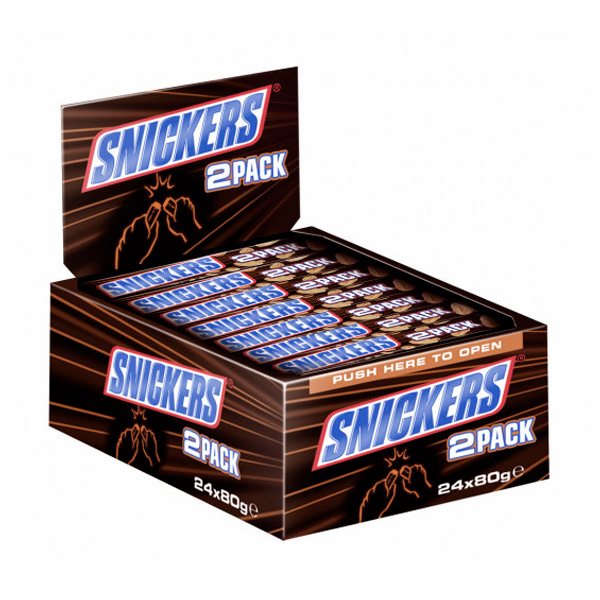 Snickers single king size 80 g (24 ud)