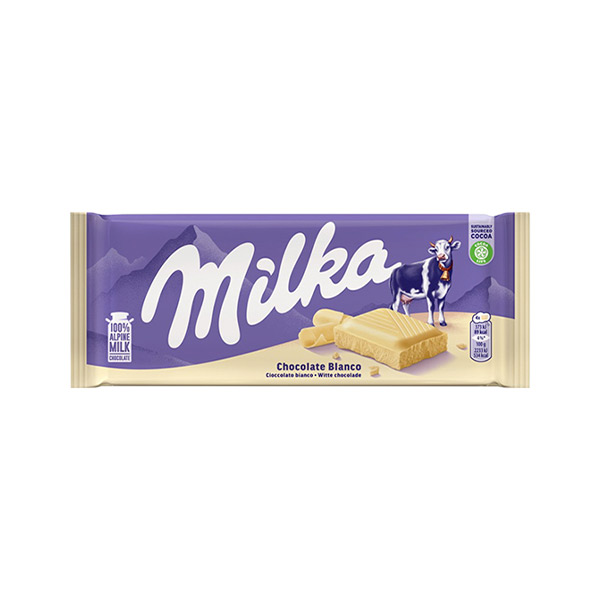 Tableta Milka Blanco 100 g