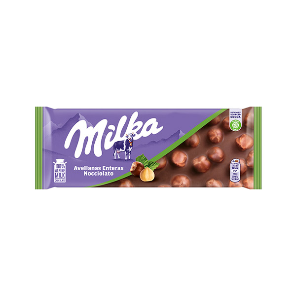 Tableta Milka Avellana 100 g Mondelez