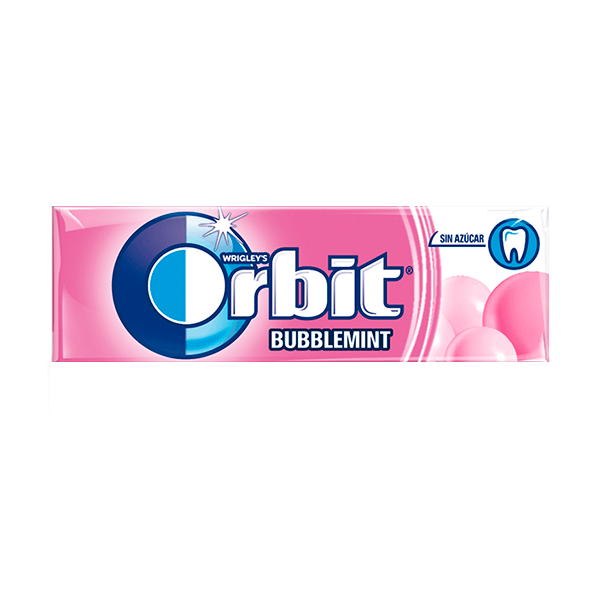 Chicle Bubblemint Gragea Orbit