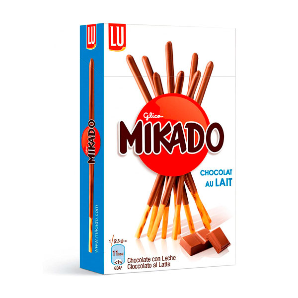Palitos De Galleta Chocolate Con Leche Mikado