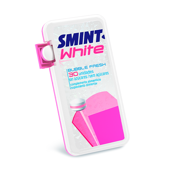 Caramelo White Fresa Minigrageas Smint