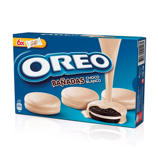 Galleta Bañadas Con Chocolate Blanco Oreo Mondelez