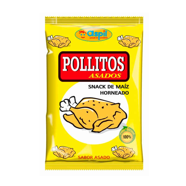 Snack Pollitos Asados Gran Formato Aspil