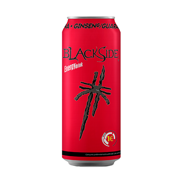 Bebida Energética Blackside Ginseng Guaraná