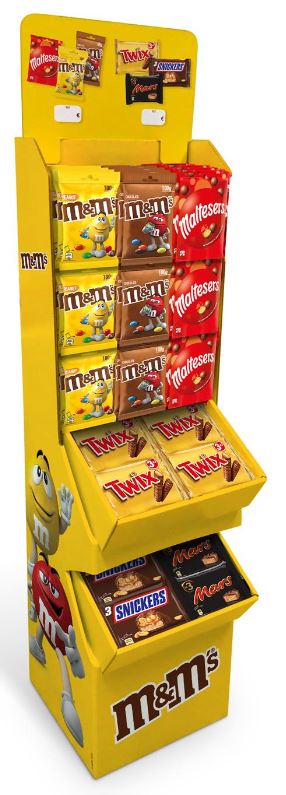 Expositor Alimentación Malteser 85g Mars