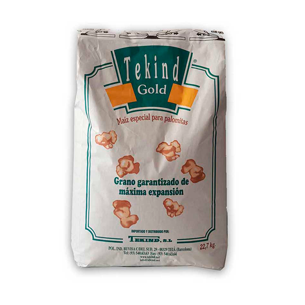 Maiz Palomitas Tekind Gold 22,7 Kg