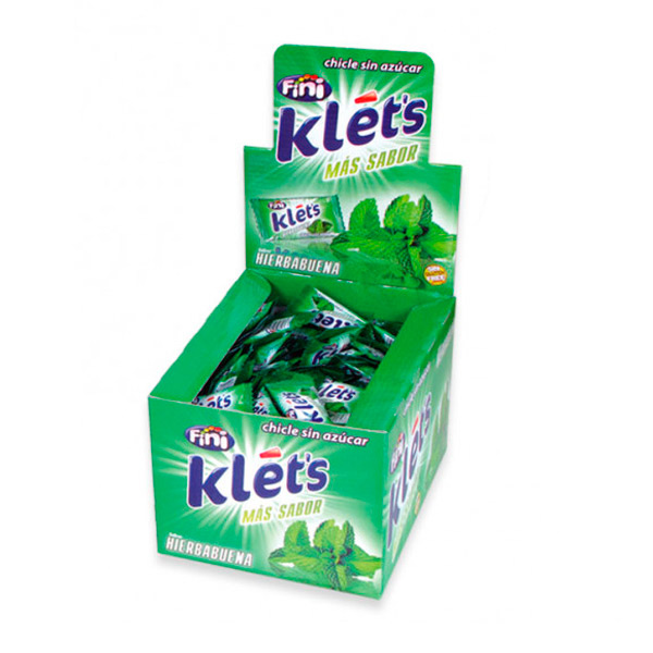 Klets Hierbabuena sin azúcar 200 ud Fini
