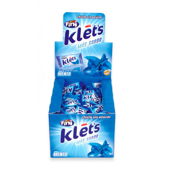Klets Menta sin azúcar 200 ud Fini