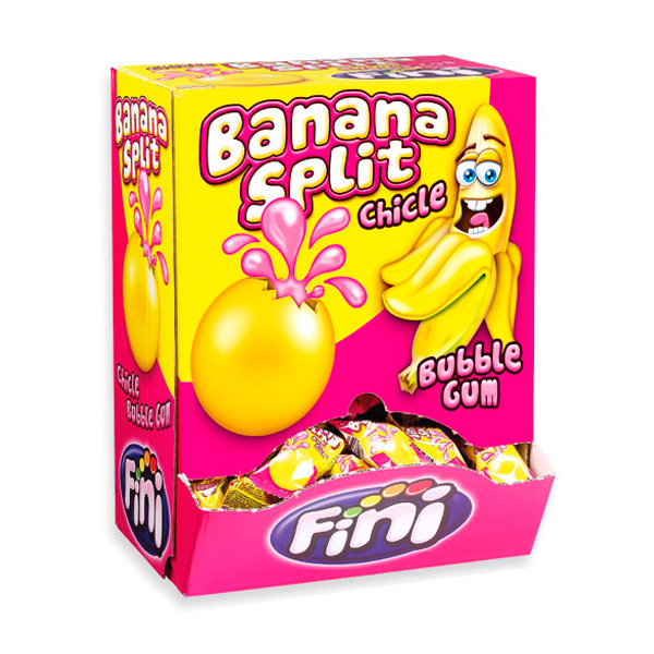 Chicles Banana Split Fini