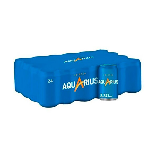 Aquarius naranja 330 ml (24 ud)